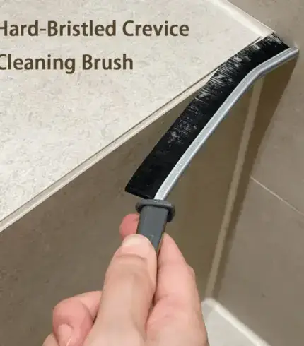 Hard-Bristled Crevice Cleaning Brush