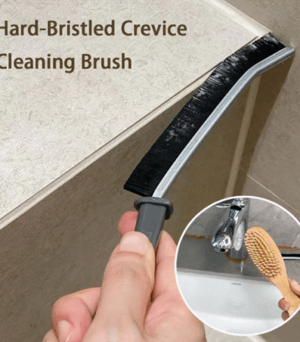 Hard-Bristled Crevice Cleaning Brush